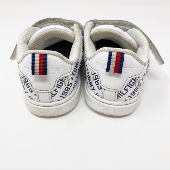 Tommy Hilfiger Logo Sneakers 8 Toddler - Picture 4 of 8